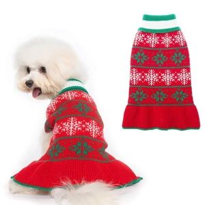 Adorable Dog Holiday Sweater, XS
